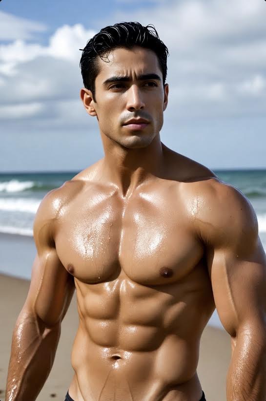 Diego Miami male exotic dancer beach physique for hotel shows